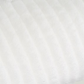 Бяло одеяло от микроплюш 130x160 cm Fur Velvet – Casa Selección