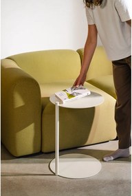 Стоманена кръгла странична масичка 41x40 cm Ande – noo.ma