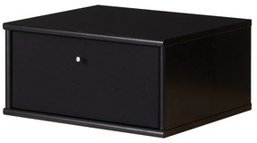 Черно висящо нощно шкафче Mistral - Hammel Furniture