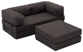 Ъглов диван Comfort Mini, цвят Антрацит
