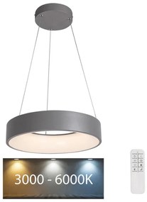 Rabalux - LED Димируем висящ полилей LED/24W/230V round + дистанционно 3000-6000K