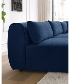 Тъмносин ъглов диван (променлив) Jeanne - Bobochic Paris