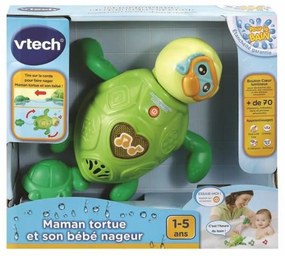 Играчка за Баня Vtech Baby Mother Turtle and Baby Swimmer воден