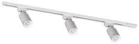 Zuma Line 3555 - Точково осветително тяло за шинна система TORE 3xGU10/35W/230V бяло