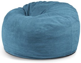 Син пуф от рипсено кадифе Om 110 – SLOWDOWN