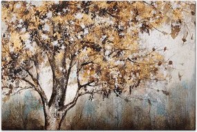 "Autumn Tree" картина на платно цифров печат 140x100x3см.