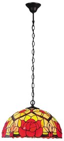 Brilagi - Tiffany витражен полилей на верига GARLAN 2xE27/60W/230V