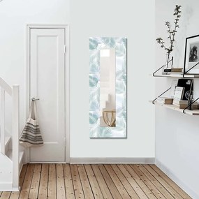 Стенно огледало с дървена рамка 40x120 cm - Wallity