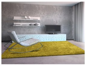 Зелен килим Aqua Liso, 67 x 125 cm - Universal