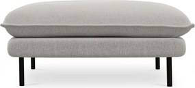 Светлосива табуретка за крака Vienna - Cosmopolitan Design