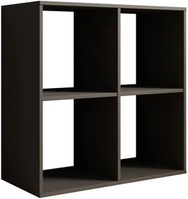 Стелаж Leoce I-Черен