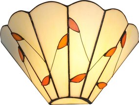 Brilagi - Тифани витражно стенно осветително тяло FOLIA 1xE14/40W/230V