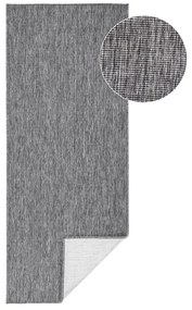 Сив килим за открито , 80 x 250 cm Miami - NORTHRUGS