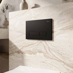 Бутон за тоалетна Rea HD K011A-Q и Slim 024N Black