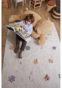 Кафяв детски пуф Sleepy Bear – Lorena Canals