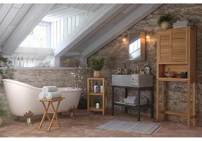 Рафт за баня от масивен орех естествен 36x79 cm Norway – Wenko