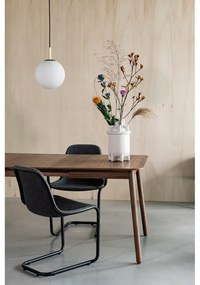 Сгъваема маса за хранене с плот от орехово дърво 80x120 cm Glimps - Zuiver