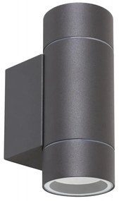 Rabalux 8119 - Екстериорна Стенна лампа PHOENIX 2xGU10/10W/230V IP54 сива