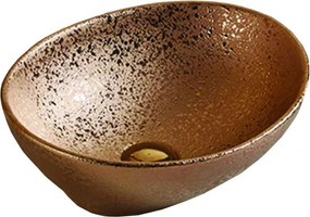 Mexen Elza умивалник за плот 40 x 33 см, меден - 21014051