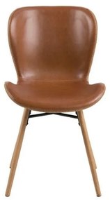 Комплект от 2 стола от изкуствена кожа Batilda - Actona