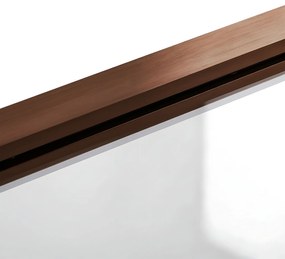 Параван подвижен за вана Rea Agat-2 80 Brush Copper