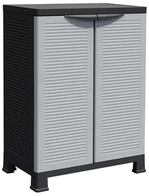 337900 vidaXL Пластмасов шкаф, 68x39x92 см