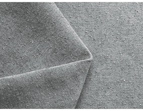 Светлосиво двойно тапицирано легло с място за съхранение и включена подматрачна рамка 160x200 cm Hauke – Makamii