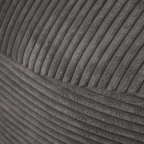 Пуф от рипсено кадифе в тухлен цвят Om 110 – SLOWDOWN