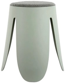 Светлозелена пластмасова табуретка Savor - Leitmotiv