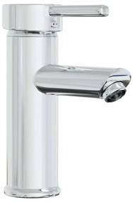 Мивка за вграждане със смесител, 42x39x18 см, керамична, бяла