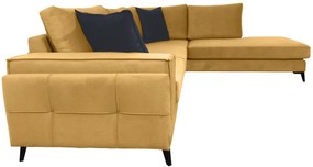 Ъглов диван Siena-Gray Dark-Left