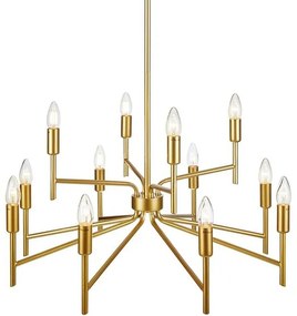 Висяща лампа с дванадесет рамена в златисто Regent - Markslöjd