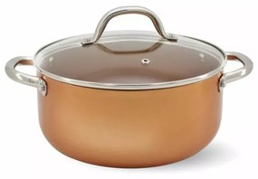 OB 4418 G24 ТЕНДЖЕРА 24*11см./3мм. кован алум. с незал.покр./меден