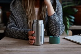 Термочаша от неръждаема стомана в сребрист цвят 340 ml – Black + Blum