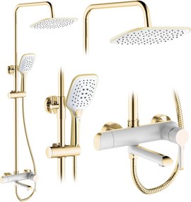 Комплект за душ REA MELIA WHITE GOLD