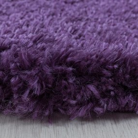 Тъмнолилав килим 160x230 cm Fluffy – Ayyildiz Carpets