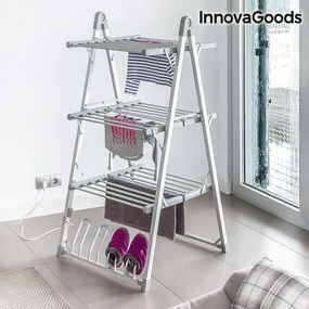 Сгъваем Електрически Сушилник за Дрехи Compak InnovaGoods 300W Gris (30 Пръчки)