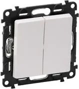 Legrand Сериен девиаторен ключ цвят бял Valena Life  - 752108