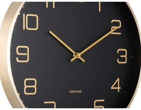 Стенен часовник ø 40 cm Elegance Glow – Karlsson