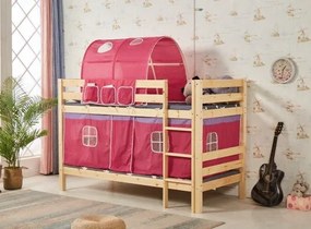 Двуетажно легло комплект Benedict - Розов