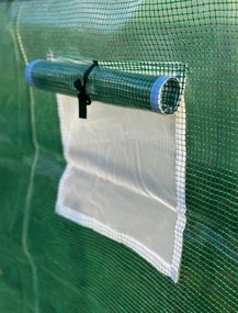 Голяма подсилена градинска оранжерия PREMIUM 3 × 6 м + ПОДАРЪК