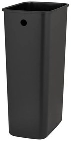 Матово черно стоманено кошче за боклук с педал 20 l Design – Wenko