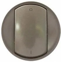 Legrand Лицев панел за двуполюсен ключ цвят графит Celiane - 067921