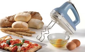 Разопакован: Ръчен миксер Ariete VINTAGE 1548/05, 450W, 5 скорости, Турбо, Небесносин