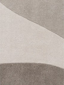 Бежов ръчно изработен вълнен кръгъл килим ø 200 cm Hackney Clarissa – Ted Baker