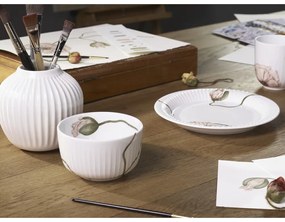 Бяла порцеланова купа Poppy, ø 12 cm Hammershøi - Kähler Design