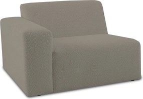 Светлокафяв модулен диван от букле (ляв ъгъл) Roxy – Scandic