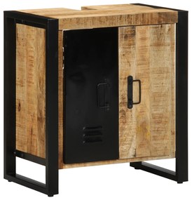 Sonata H Кабинет за баня 55x35x60 см от масивно мангово дърво