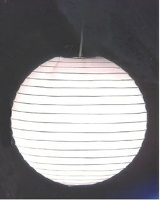 Бял абажур ø 40 cm Paper – Trio