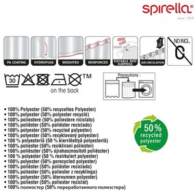 Завеса за душ 180x200 cm Jinzo – Spirella